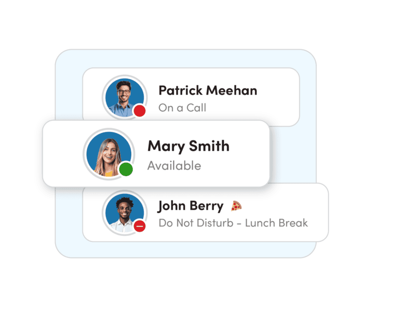 Aancall app - presence